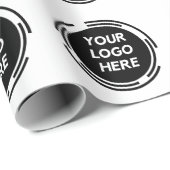 Business Custom Logo Cadeaupapier (Rol Hoek)