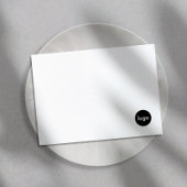 Business Custom Logo Company Notitiekaartje