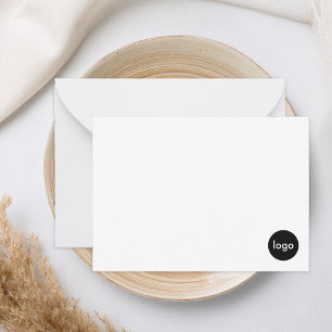 Business Custom Logo Company Notitiekaartje