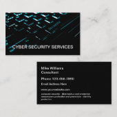 Business Cyber Security Services Visitekaartje (Voorkant / Achterkant)