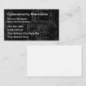 Business Cybersecurity Services Visitekaartje (Voorkant / Achterkant)