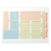 Business Daily Planner, Nieuwjaar Notitieblok (Voorkant)