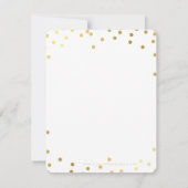 BUSINESS DANK U chique gouden vlekken modern Kaart (Achterkant)