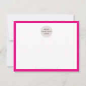 BUSINESS DANK U moderne chique gouden glitter scri Bedankkaart (Achterkant)