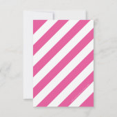 BUSINESS DANK U OPMERKING streep zilver glitter ro Kaart (Achterkant)