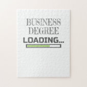 Business Degree Loading Business School Major Gift Legpuzzel (Verticaal)