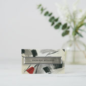 business_design visitekaartje (Staand voorkant)