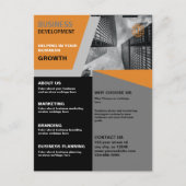 Business Development Business Briefkaart (Voorkant)