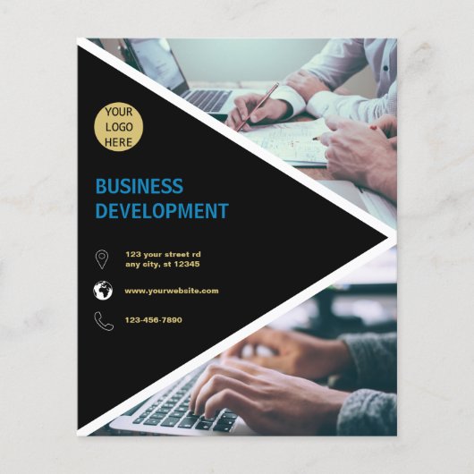 Business Development Business Flyer (Voorkant)