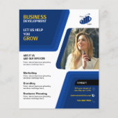 Business Development Business Flyer (Voorkant)