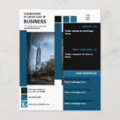 Business Development Business Flyer (Voorkant)