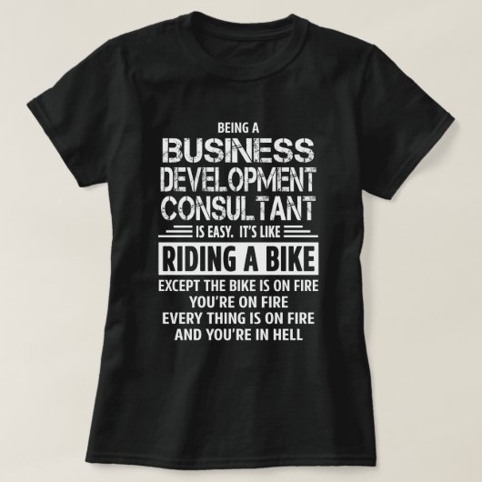 Business Development Consultant T-shirt (Design voorkant)