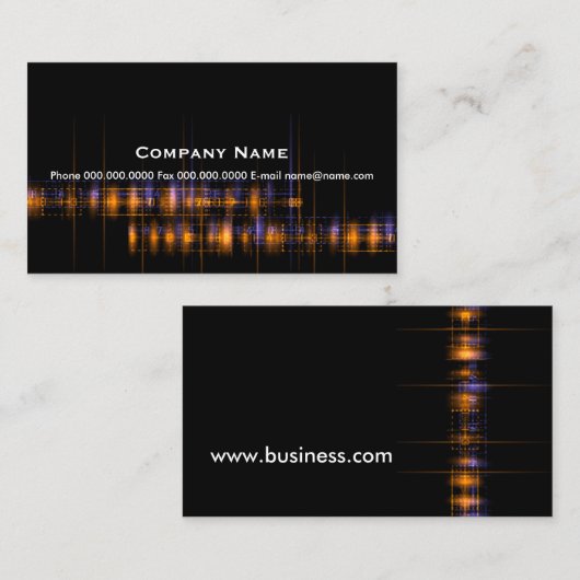 business_digital visitekaartje (Voorkant / Achterkant)