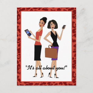 "Business Divas" Briefkaart