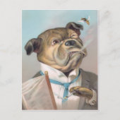 Business Dog Briefkaart (Voorkant)