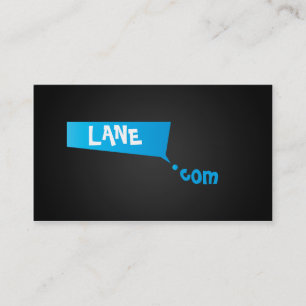 Business Dot Com Aqua Visitekaartje