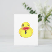 Business Duck Briefkaart (Staand voorkant)