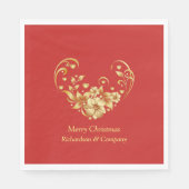 Business Elegance Corporate Kerstparty Servet (Voorkant)