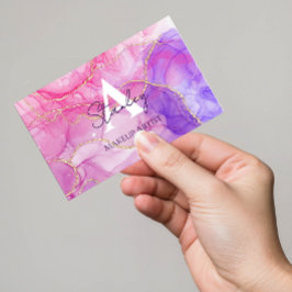 Business Elegant Beauty Visitekaartje