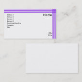 Business Elegant Visitekaartje (Voorkant / Achterkant)