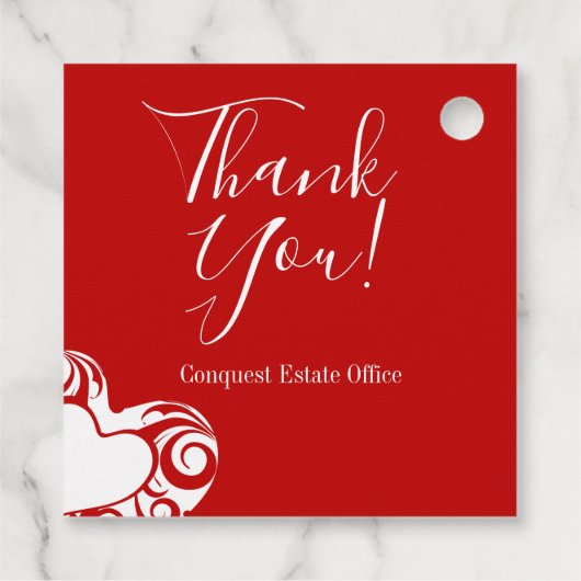 Business Employee Appreciation Bedankt Cadeau Labe Bedankjes Labels (Achterkant)