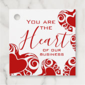 Business Employee Appreciation Bedankt Cadeau Labe Bedankjes Labels (Voorkant)