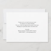 Business Employee Happy Birthday Kaart - Add Logo (Achterkant)