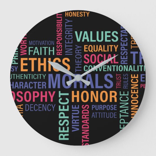 "Business Ethics" No Numbers Grote Klok (Voorkant)