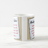 Business Etiquette praktiseren Koffiemok (Center)