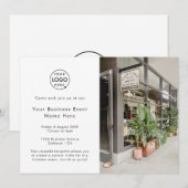 Business Event | Minimale professionele foto Kaart (Voorkant / Achterkant)