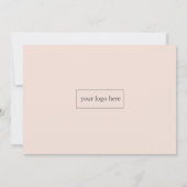 Business Event | Moderne professionele foto Kaart (Achterkant)