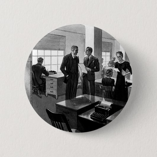  Business, Executive Business Kantoor Ronde Button 5,7 Cm (Voorkant)