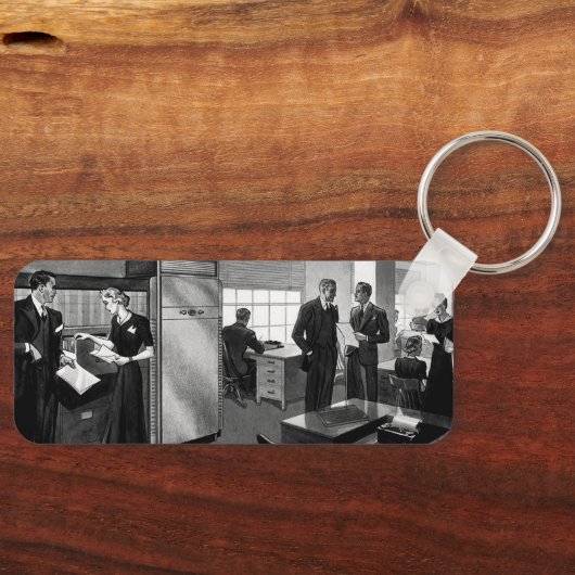  Business, Executive Business Kantoor Sleutelhanger (Voorkant)