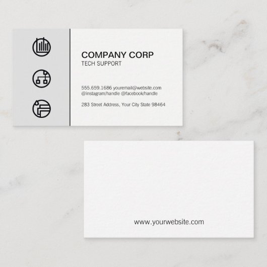 Business Executive | Financiering van klantenonder Afsprakenkaartje (Voorkant / Achterkant)