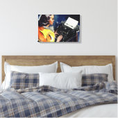 Business Executive Secretary-typebrief Canvas Afdruk (Insitu (Slaapkamer))