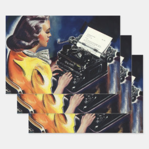  Business Executive Secretary-typebrief Inpakpapier Vel