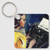 Business Executive Secretary-typebrief Sleutelhanger (Voorkant)