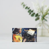 Business Executive Secretary-typebrief Visitekaartje (Staand voorkant)