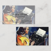  Business Executive Secretary-typebrief Visitekaartje (Voorkant / Achterkant)