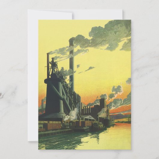  Business Factory, Manufacturing on a Dock (Voorkant)