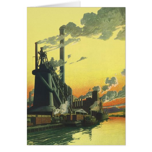  Business Factory, Manufacturing on a Dock (Voorkant)