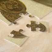  Business Finance, Gold Coin Money in Purpose Legpuzzel (Zijkant)