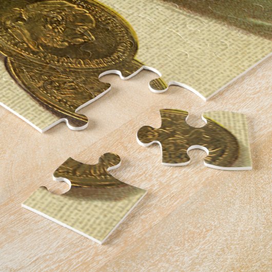  Business Finance, Gold Coin Money in Purpose Legpuzzel (Zijkant)