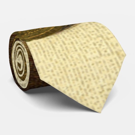  Business Finance, Gold Coin Money in Purpose Stropdas (Opgerold)