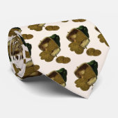 Business Finance, Gold Coin Money in Purpose Stropdas (Opgerold)