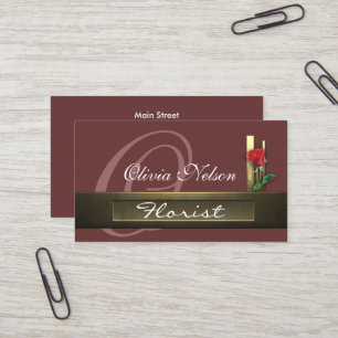 business_florist visitekaartje