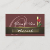 business_florist visitekaartje (Voorkant)