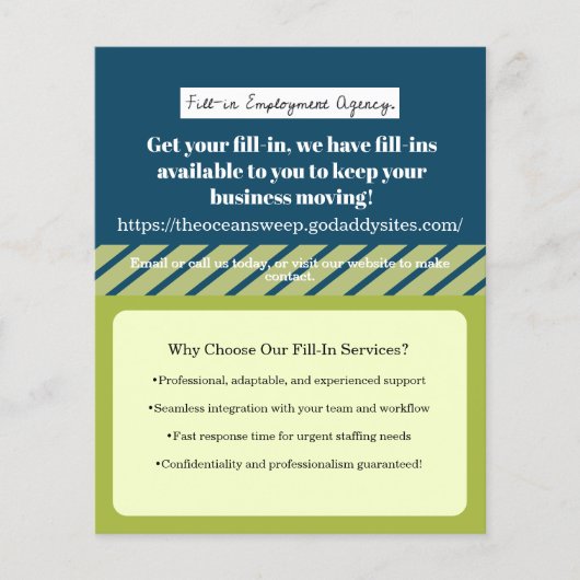 Business Flyer Sample (Voorkant)