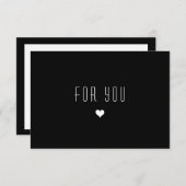 BUSINESS GIFT-CERTIFICAAT| voor u (Voorkant / Achterkant)