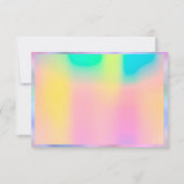 Business Gift Certificate Holograaf Unicorn (Achterkant)